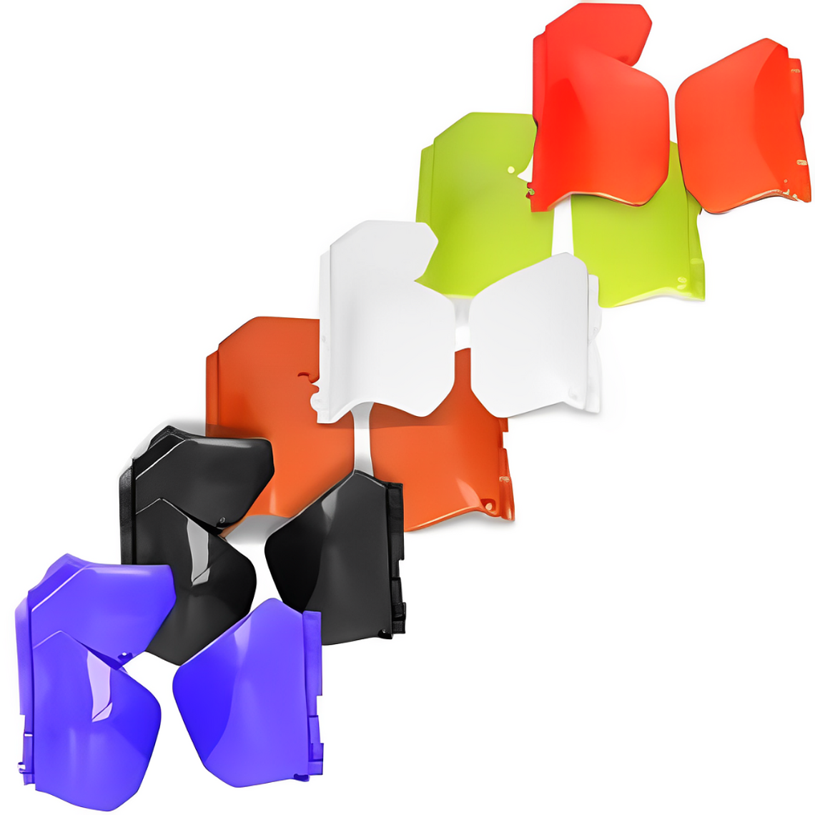 Plásticos Laterais Traseiros Yamaha DTR125 (Par) - HP 1