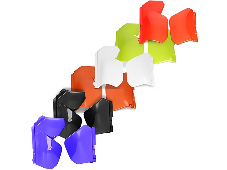 Plásticos Laterais Traseiros Yamaha DTR125 (Par) - HP 1