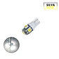 Lâmpada LED T10 W5W 5 SMD 5050 12V Branca 6000K - Miniatura 1