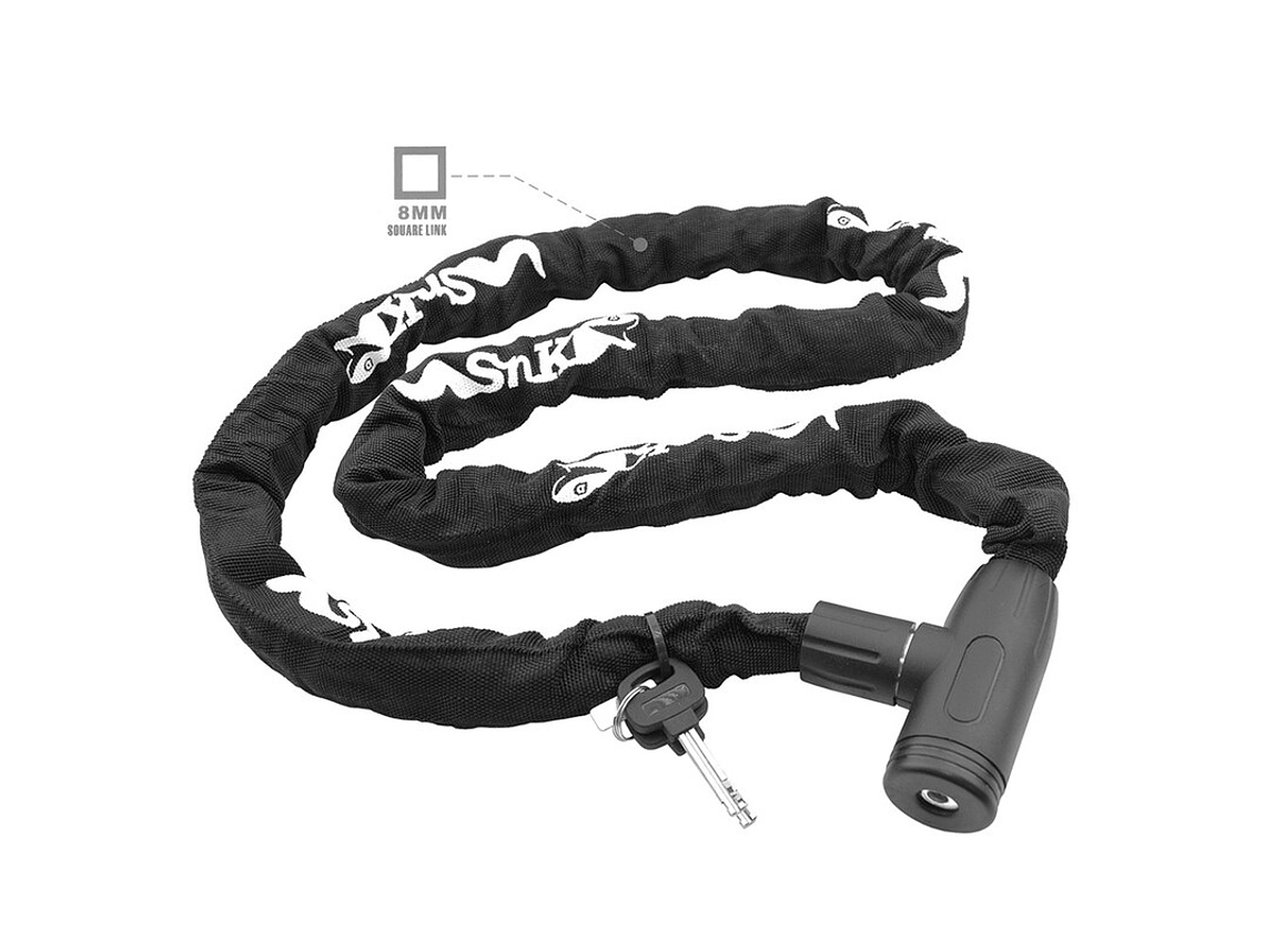 Cadeado de Corrente 1500 mm 8x8 mm 1