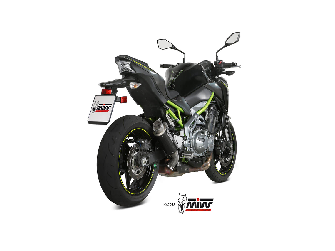 Escape MIVV GP Pro Carbono Kawasaki Z900 2017-2019 2