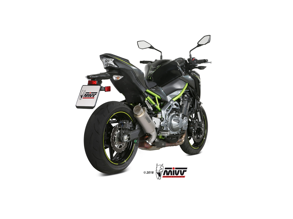 Escape MIVV GP Pro Titanio Kawasaki Z900 2017-2019 2