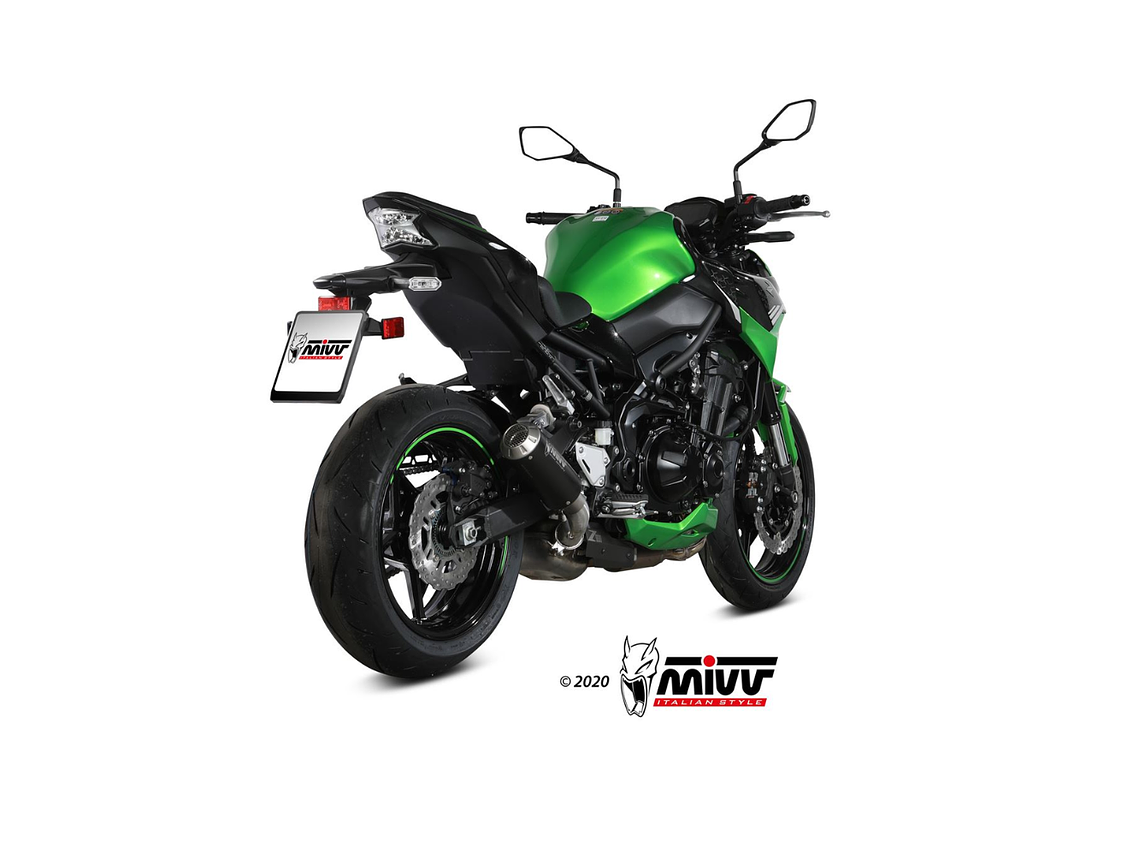 Escape MIVV MK3 Preto Kawasaki Z900 2020-2023 2