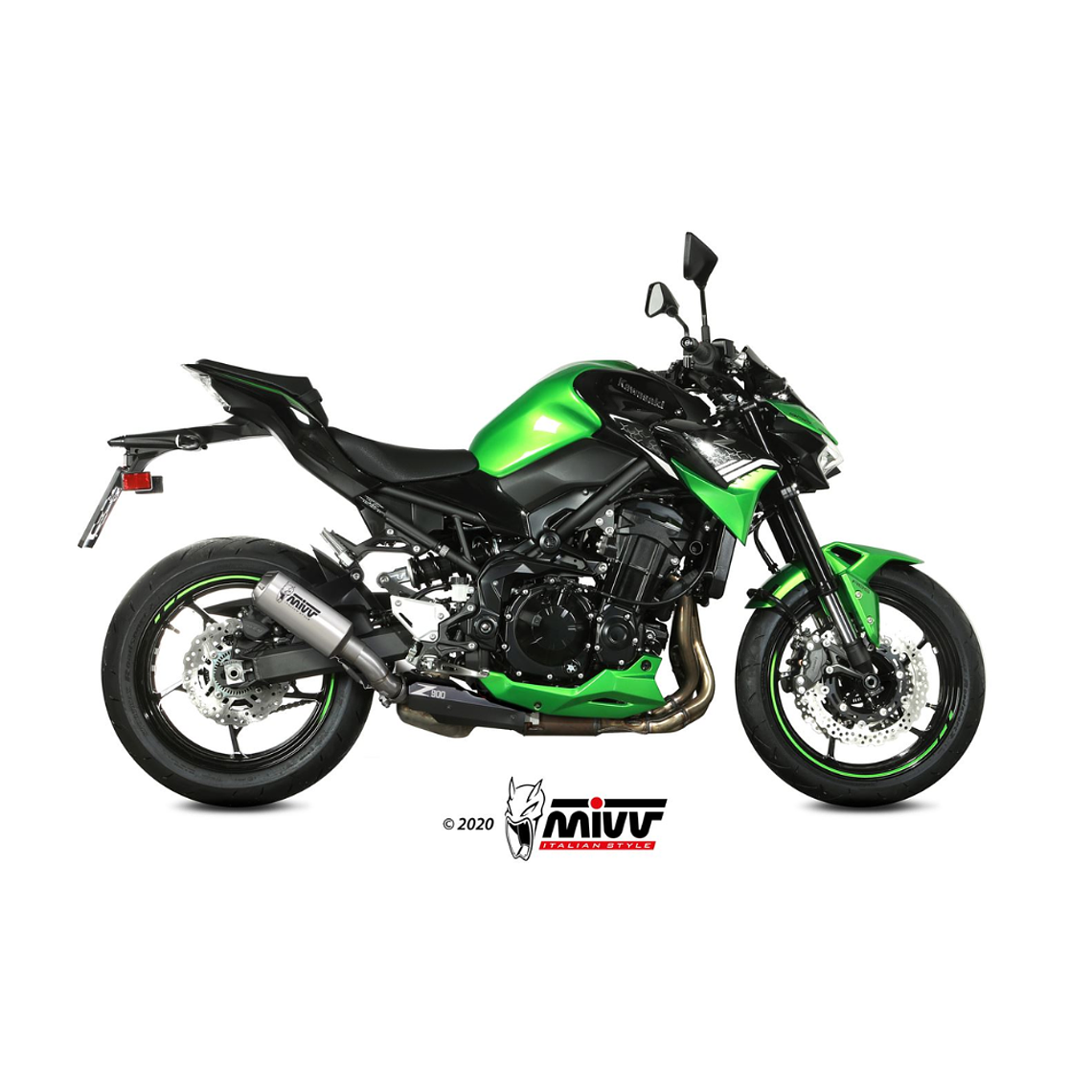 Escape MIVV MK3 Inox Kawasaki Z900 2020-2023 1