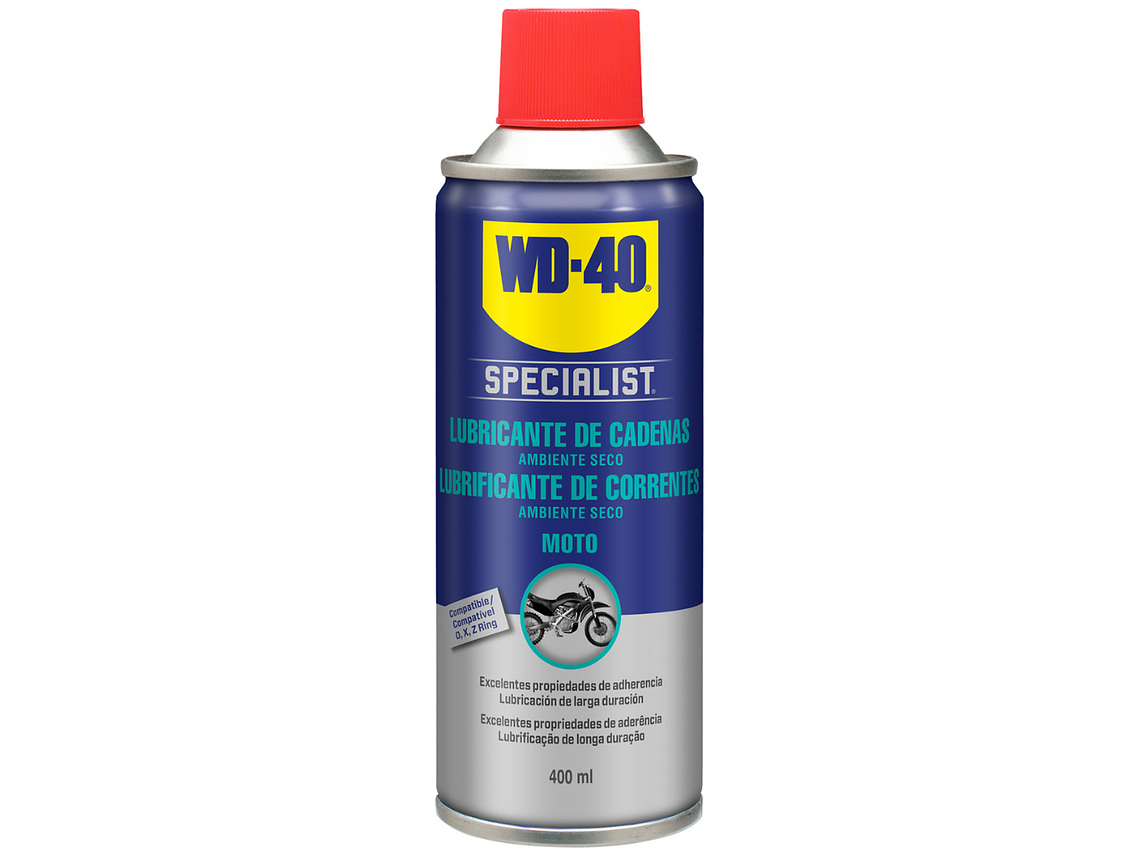 Spray Lubrificante de Correntes para Mota 400ml WD-40 1