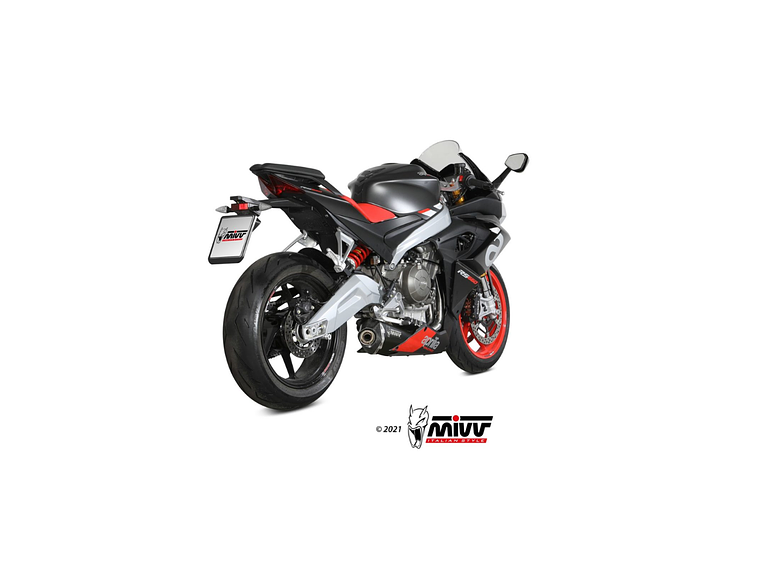 Escape MIVV Deltarace Preto APRILIA RS 660 20/21 / Tuono 660 2021 2