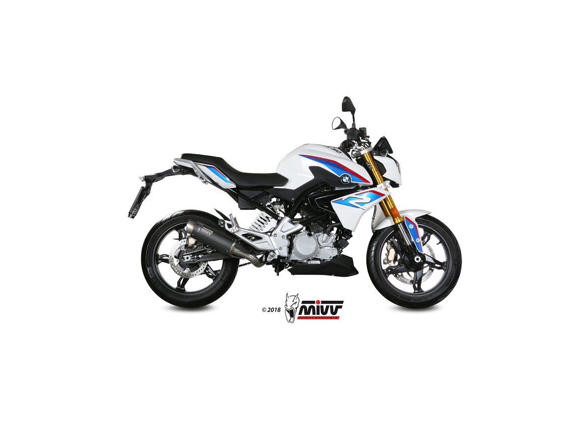 Escape MIVV GP Pro Preto BMW G 310 R 2018-2021  1