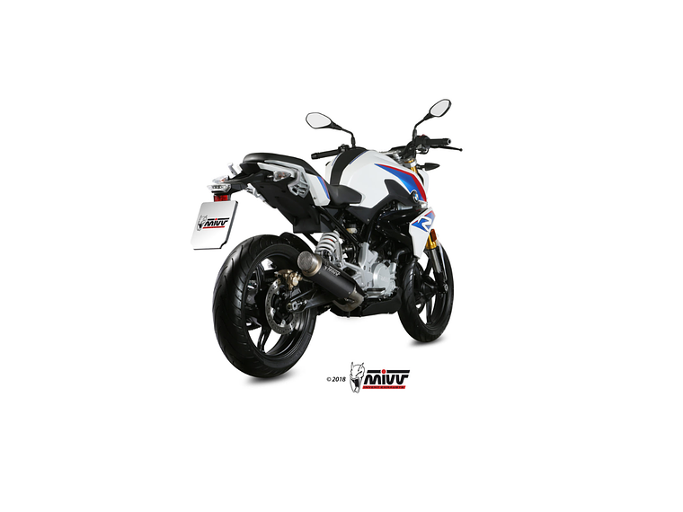 Escape MIVV GP Pro Preto BMW G 310 R 2018-2021  2