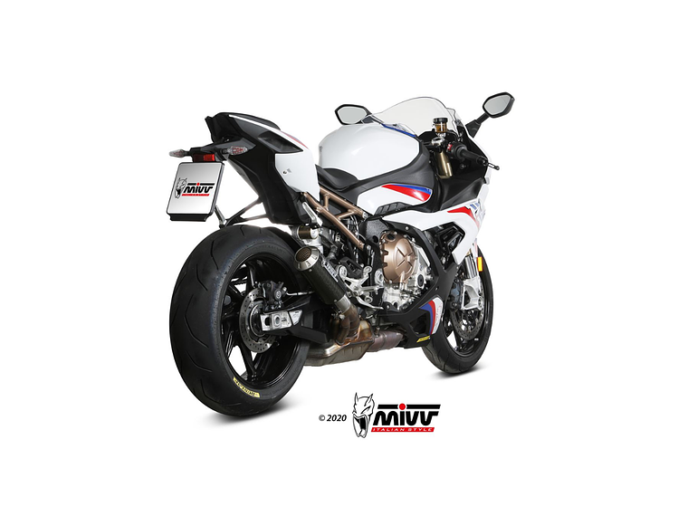 Ponteira MIVV MK3 Carbono BMW S 1000 RR 2019-2024 2