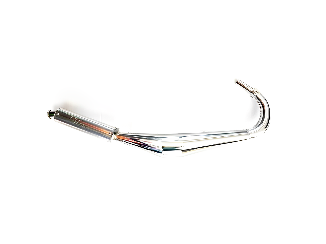 Escape Yamaha DT 50 R / Minarelli AM5 / AM6 Cromado Firebox  1