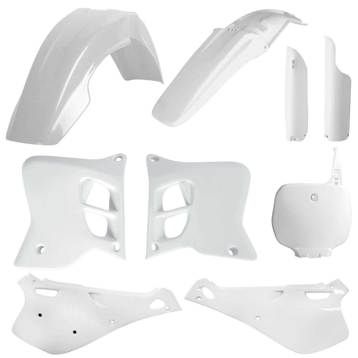 Kit Plásticos MX Yamaha YZ125/250 1993-1995 (Cor OEM)  1