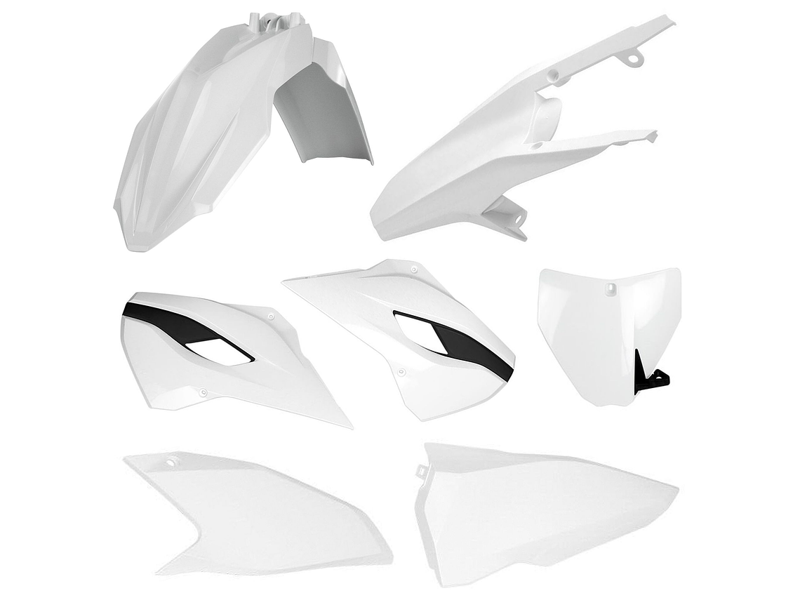 Kit Plásticos Husqvarna TC/FC 2014-2015 (Branco) 1
