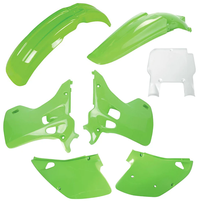 Kit Plásticos Kawasaki KX125/KX250 1992 (Cor OEM) 91337 1