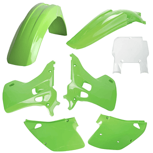 Kit Plásticos Kawasaki KX125/KX250 1993 (Cor OEM) 91338