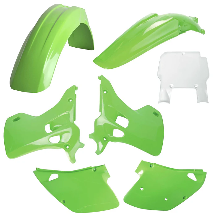 Kit Plásticos Kawasaki KX125/KX250 1993 (Cor OEM) 91338 1