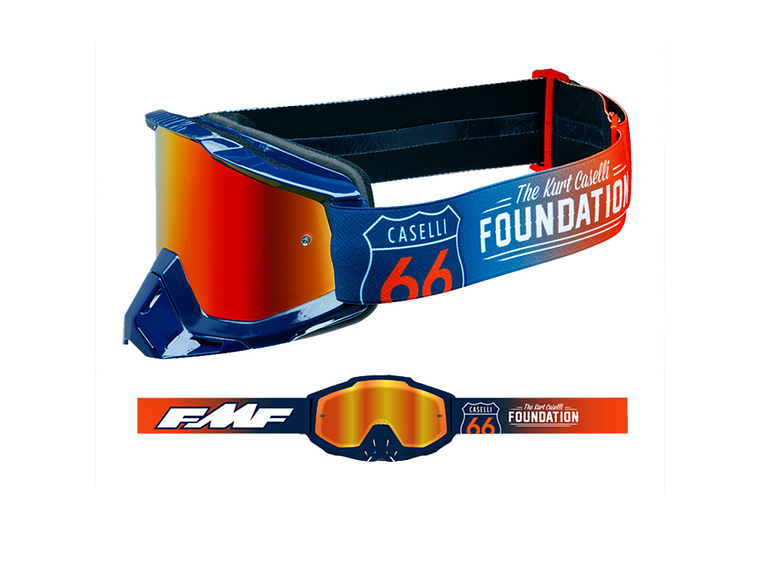 Óculos FMF Powerbomb Caselli (Vidro Vermelho) 2