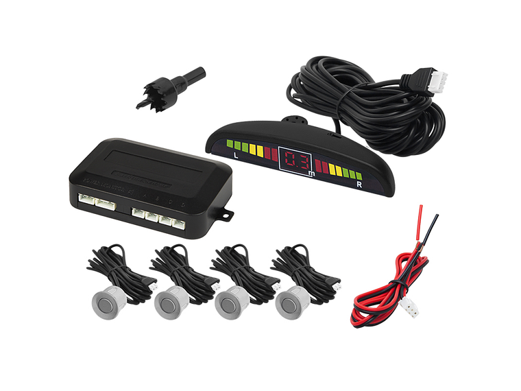 Kit 4 Sensores De Aparcamiento 22mm 4