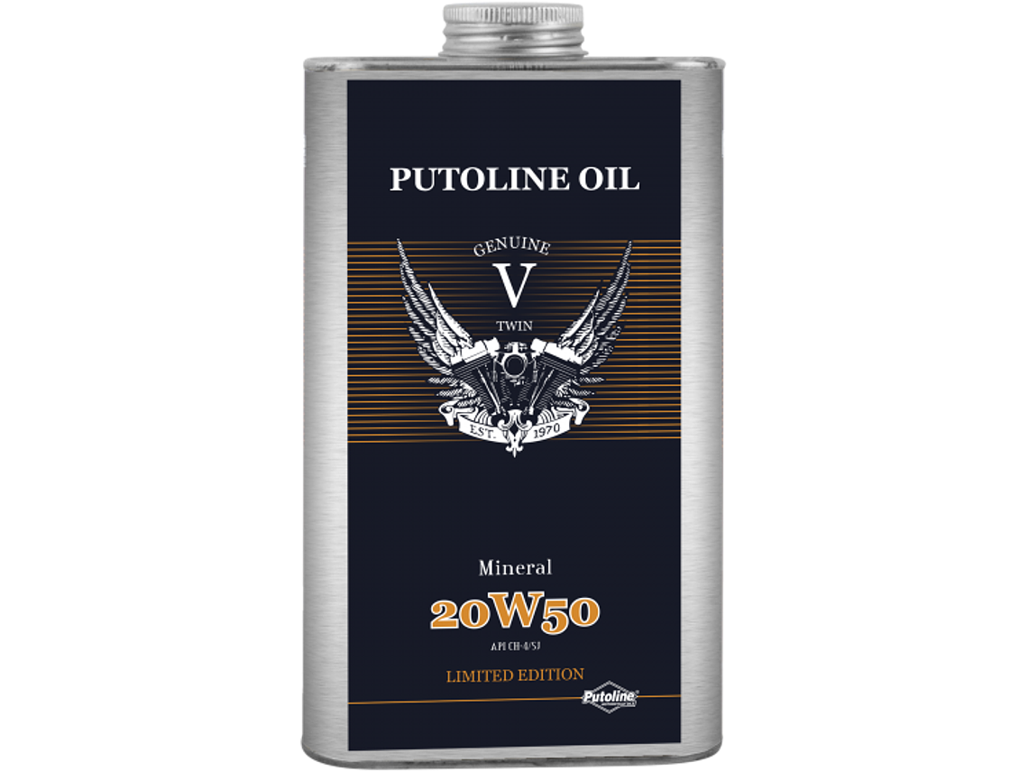 Óleo Putoline 4T - Genuine V-Twin Mineral 1