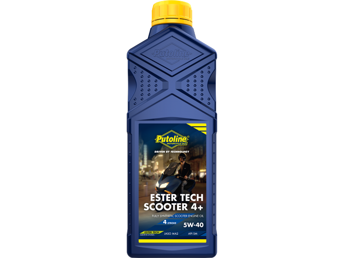 Óleo Putoline 4T - Ester Tech Scooter 4+ 1