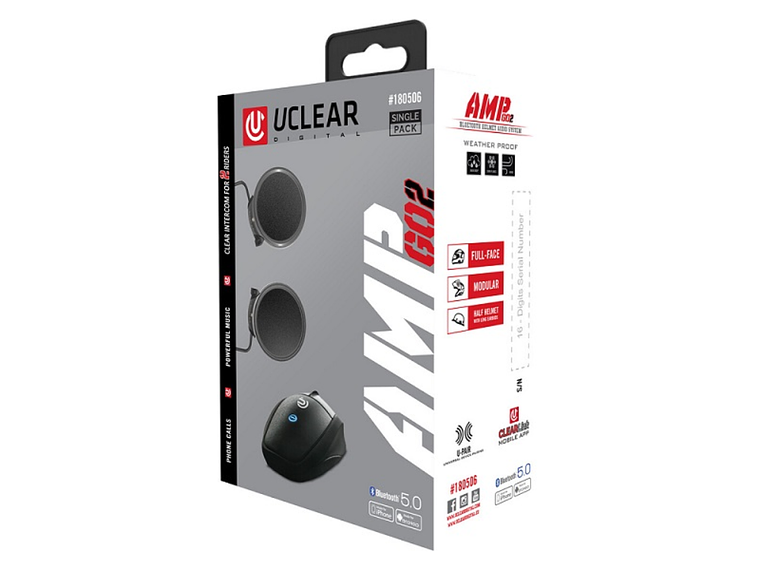 Intercomunicador AMP GO2 S - U-Clear 4