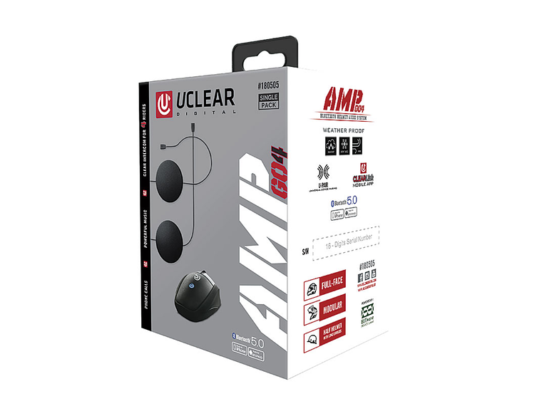 Intercomunicador AMP GO4 S - U-Clear 3