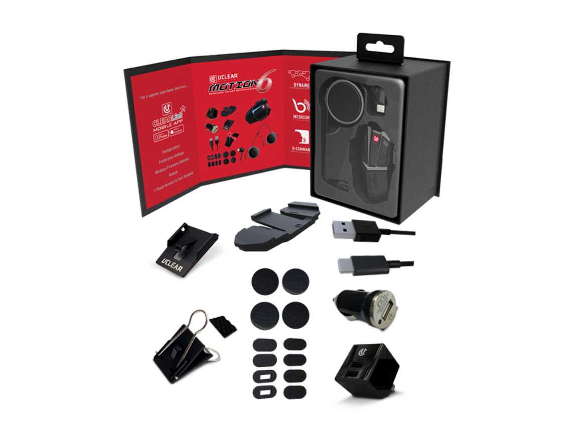 Intercomunicador Motion 6 S - U-Clear 2