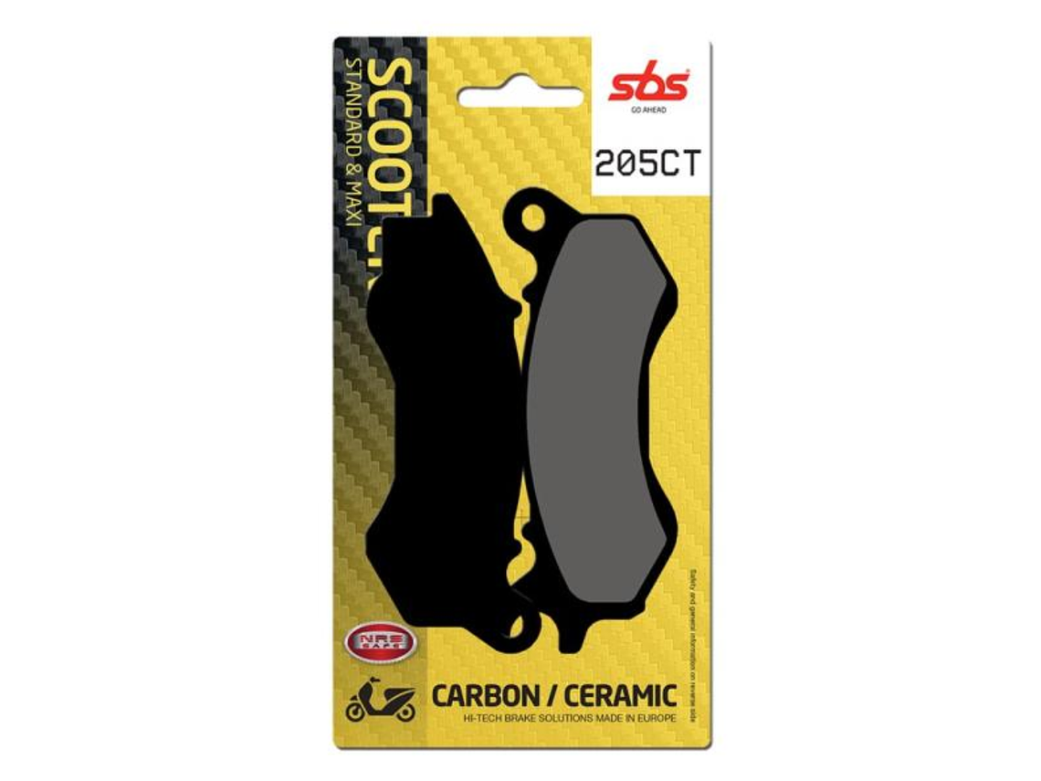 Pastilhas de Travão 205CT - SBS 1