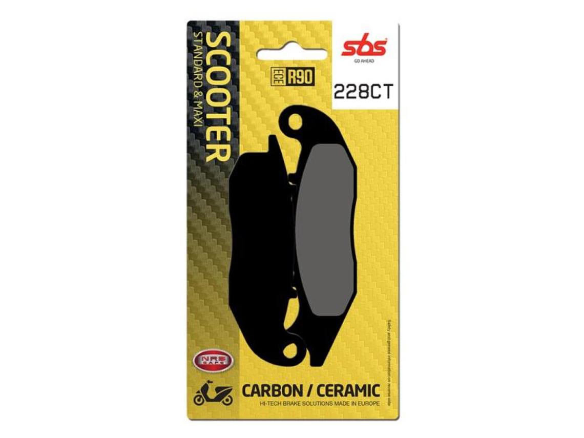 Pastilhas de Travão 228CT - SBS 1