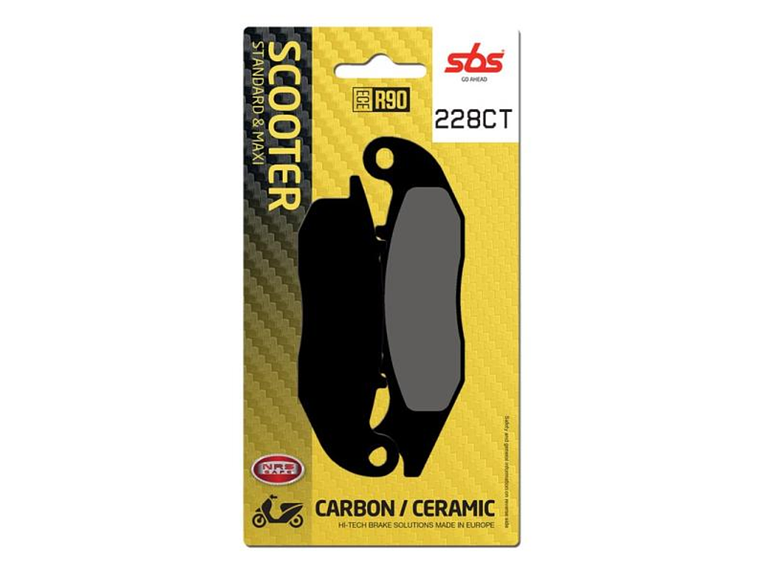 Pastilhas de Travão 228CT - SBS 1