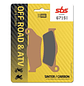 Pastilhas de Travão 671SI - SBS - Thumbnail 1