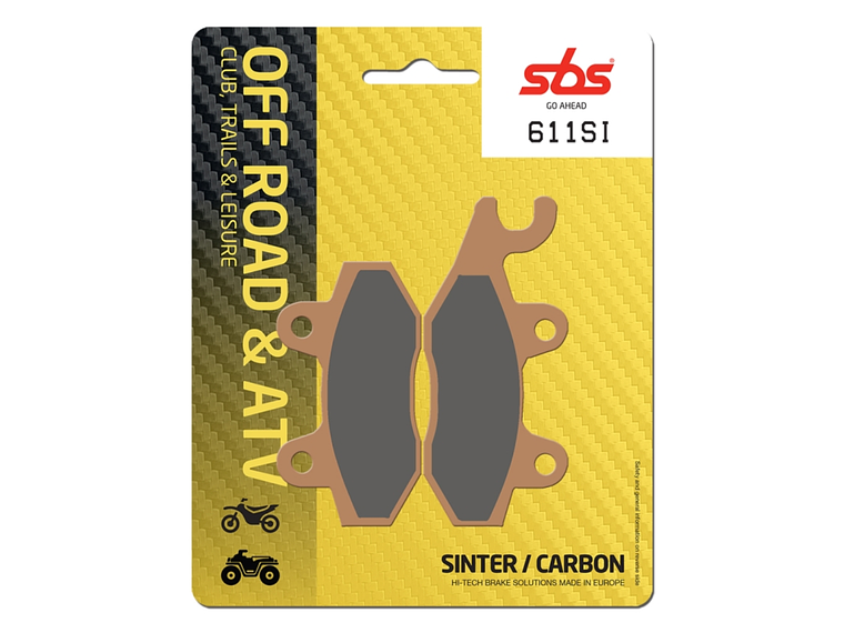 Pastilhas de Travão 611SI - SBS 1