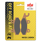 Pastilhas de Travão 611SI - SBS - Thumbnail 1