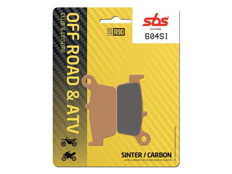 Pastilhas de Travão 604SI - SBS 1