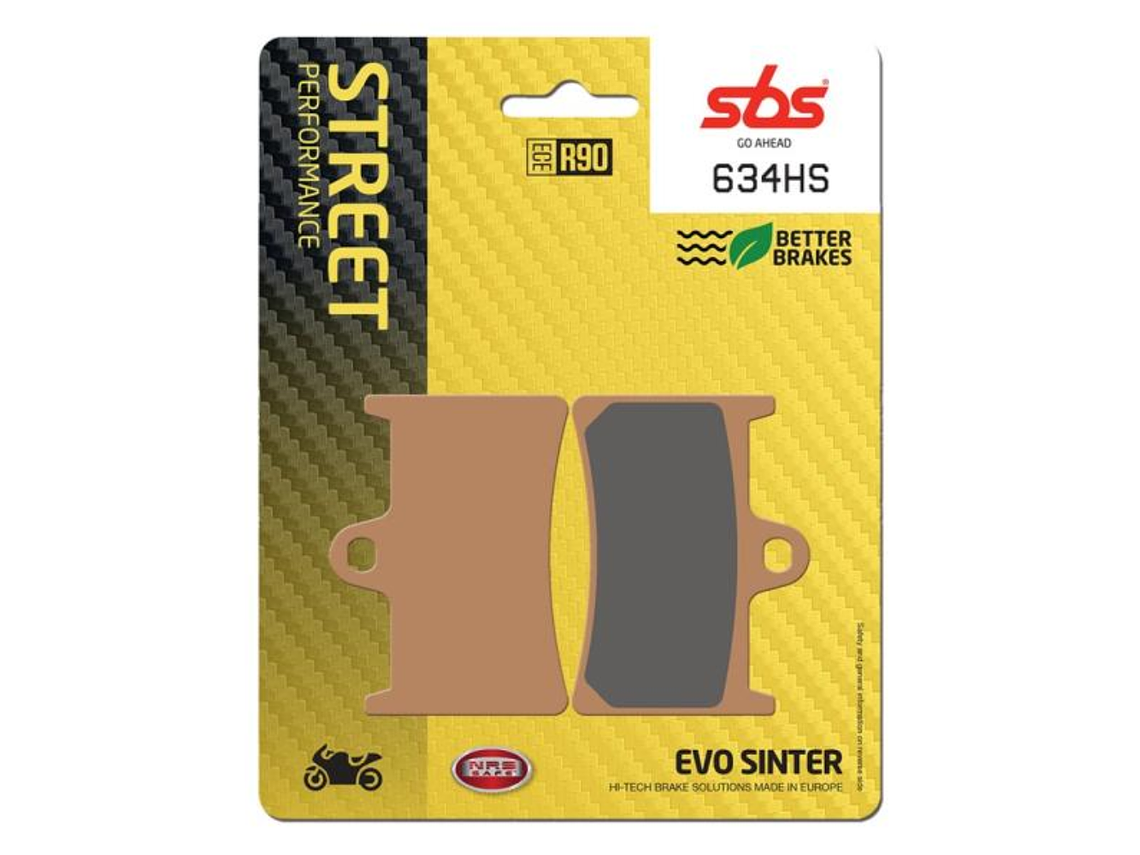Pastilhas de Travão 634HS - SBS 1