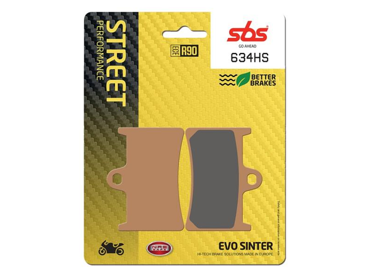 Pastilhas de Travão 634HS - SBS 1