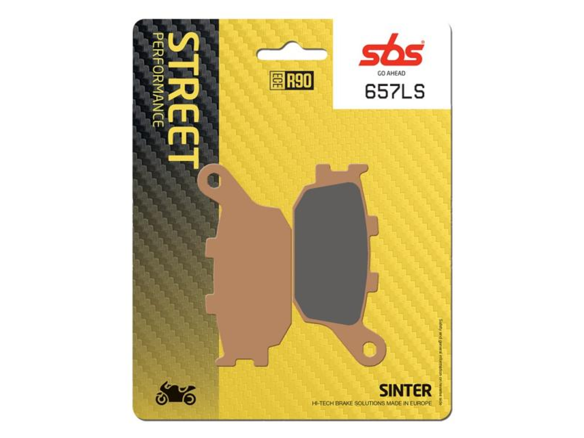 Pastilhas de Travão 657LS - SBS 1