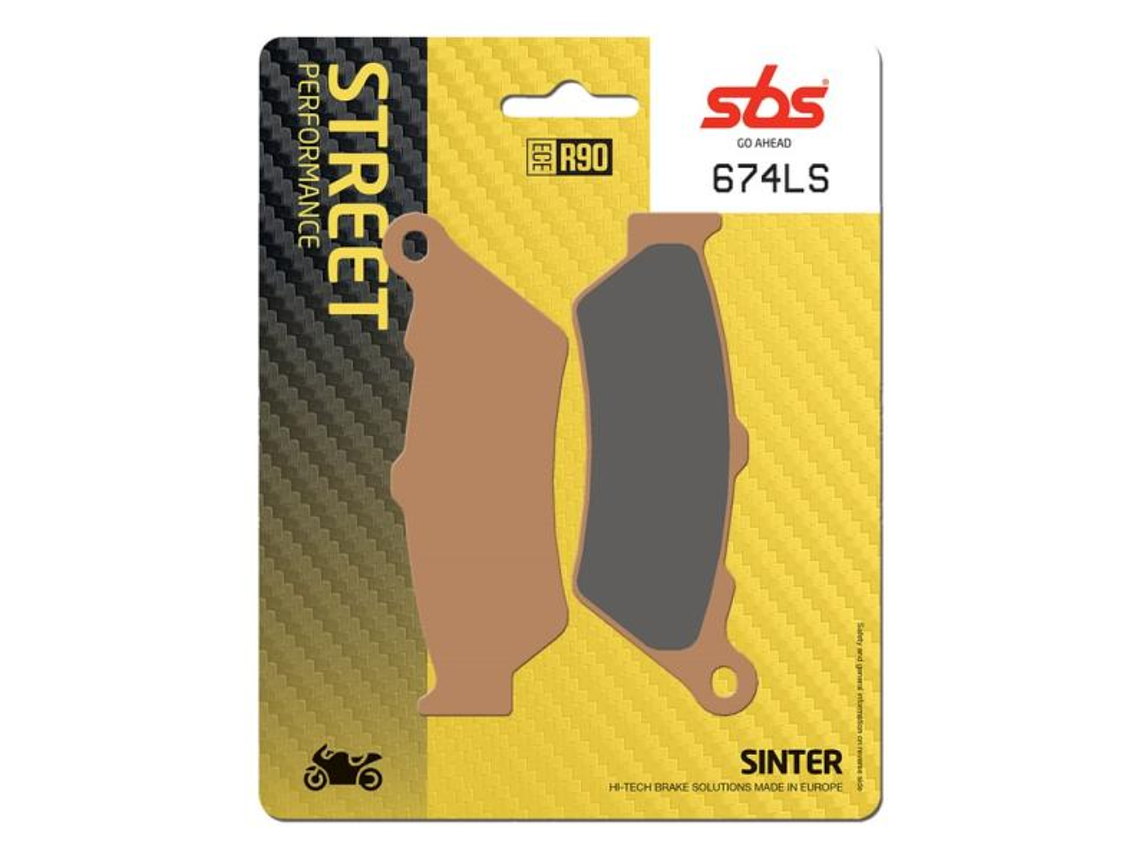 Pastilhas de Travão 674LS - SBS 1