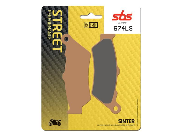 Pastilhas de Travão 674LS - SBS 1