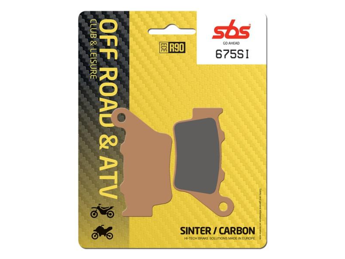 Pastilhas de Travão 675SI - SBS 1