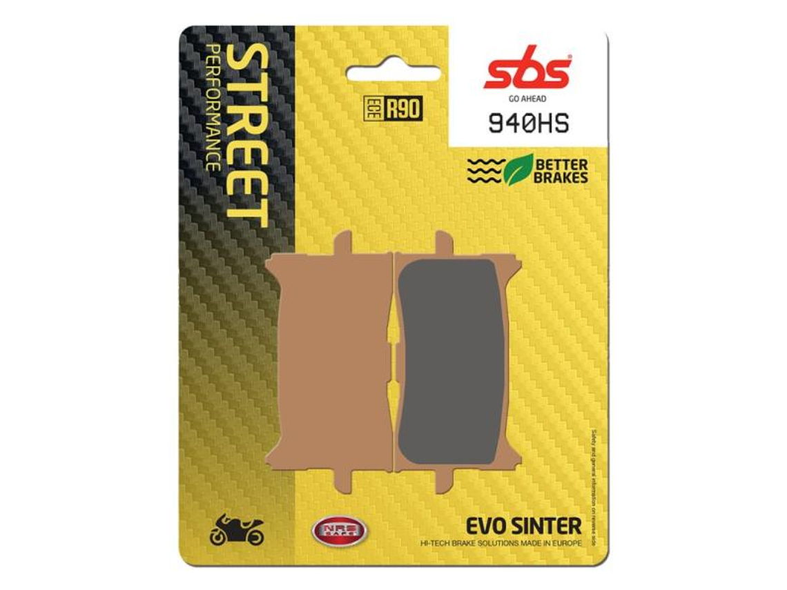 Pastilhas de Travão 940HS - SBS 1