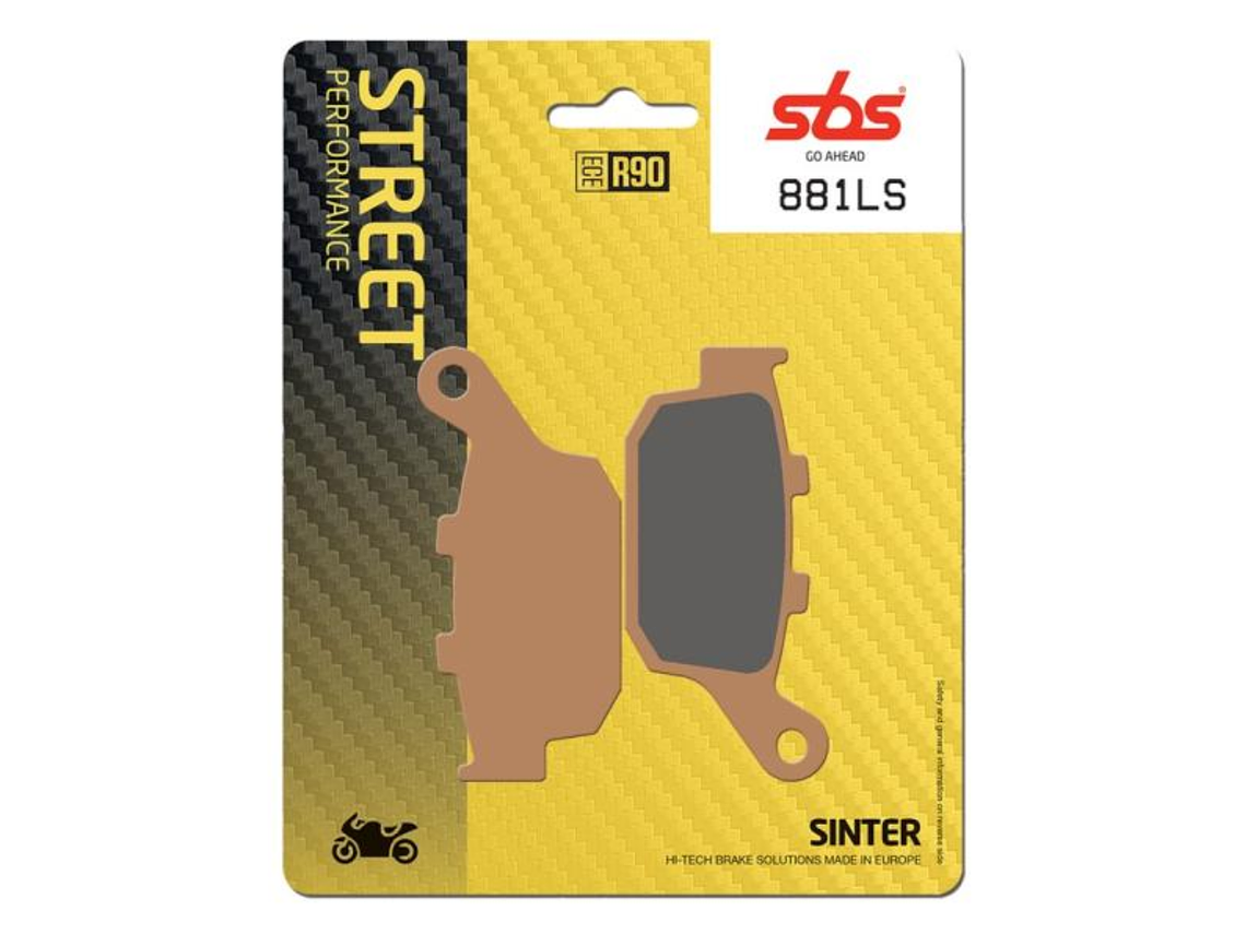 Pastilhas de Travão 881LS - SBS 1