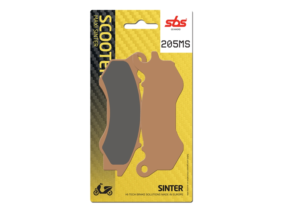 Pastilhas de Travão 205MS - SBS 1