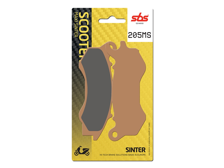 Pastilhas de Travão 205MS - SBS 1