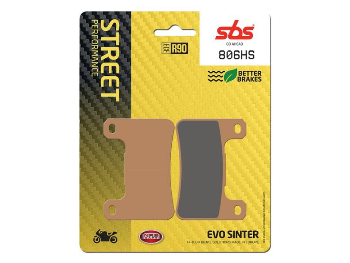 Pastilhas de Travão 806HS - SBS 1