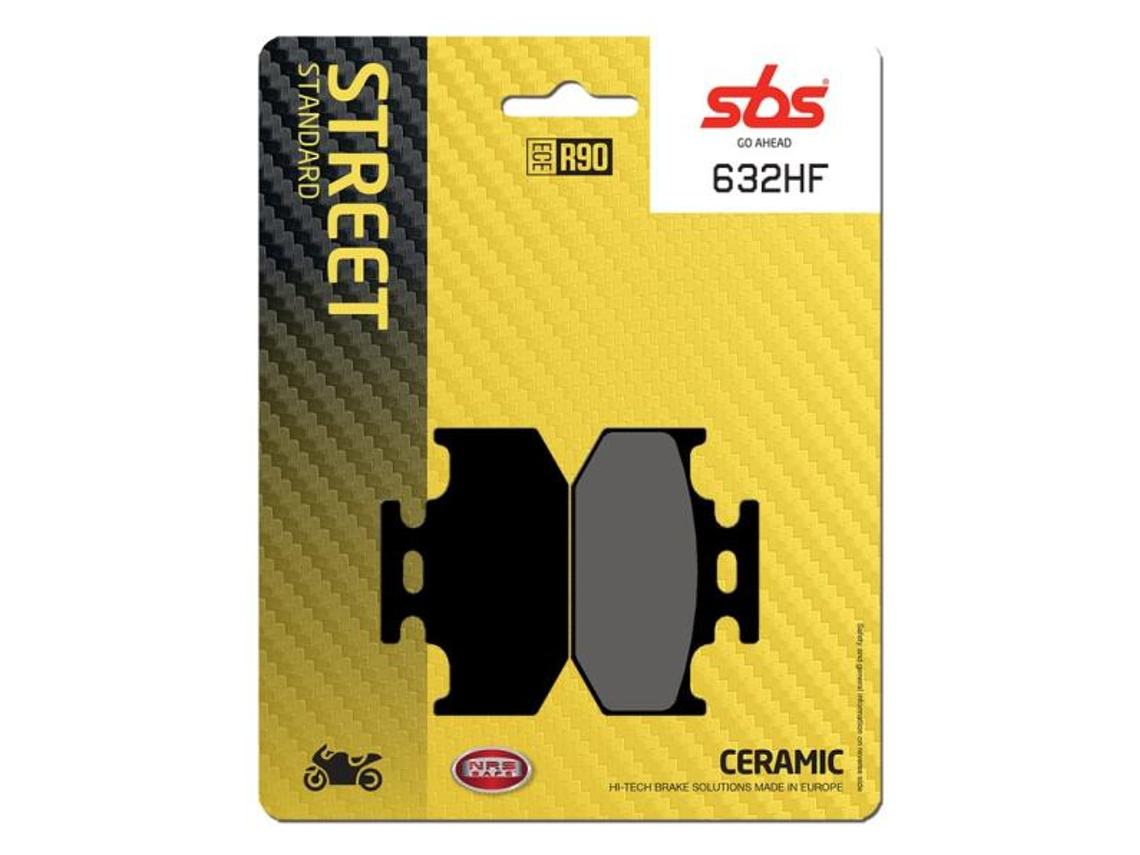 Pastilhas de Travão 632HF - SBS 1