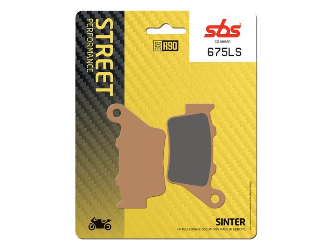 Pastilhas de Travão 675LS - SBS 1