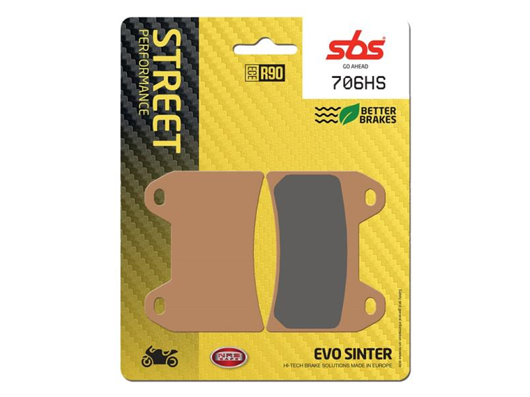 Pastilhas de Travão 706HS - SBS 1