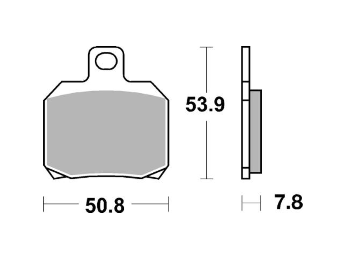 Pastilhas de Travão 730LS - SBS 2