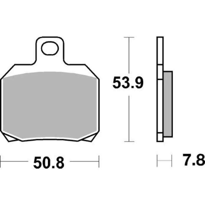 Pastilhas de Travão 730LS - SBS 2