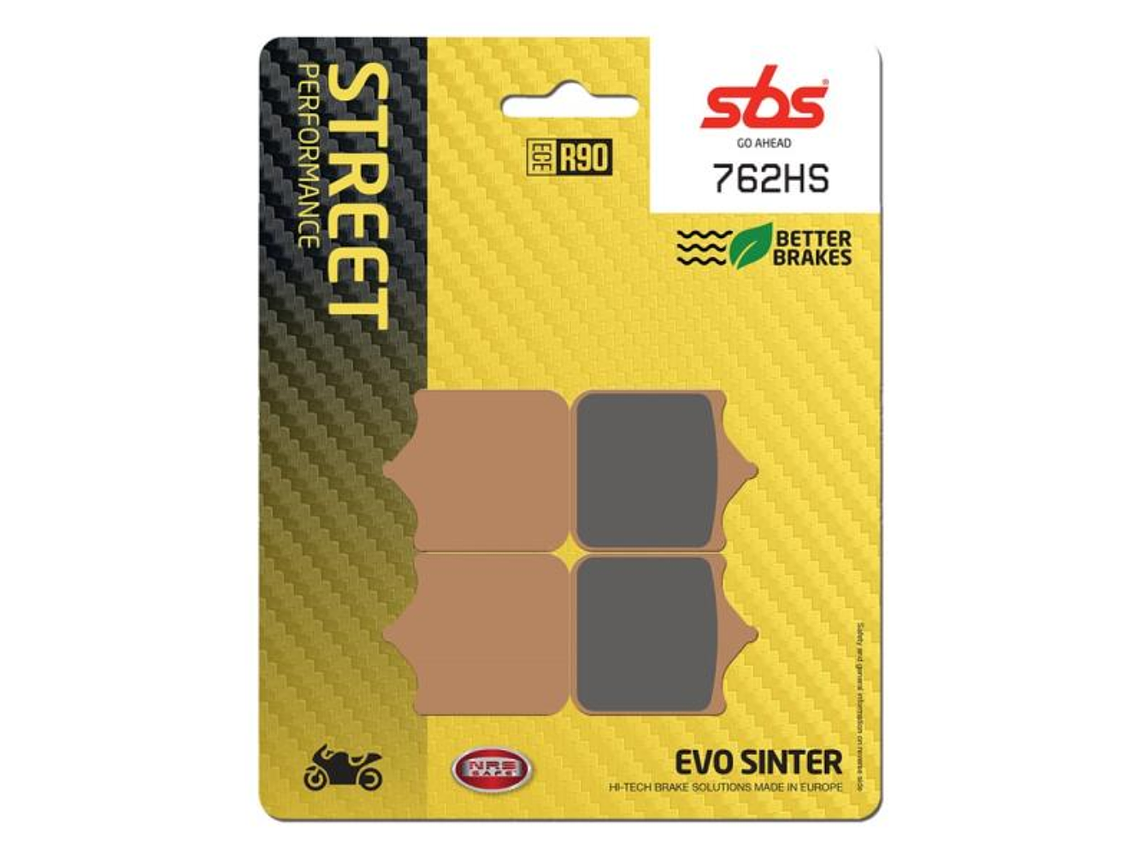Pastilhas de Travão 762HS - SBS 1
